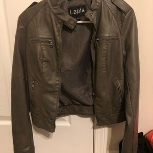 Leather jacket
